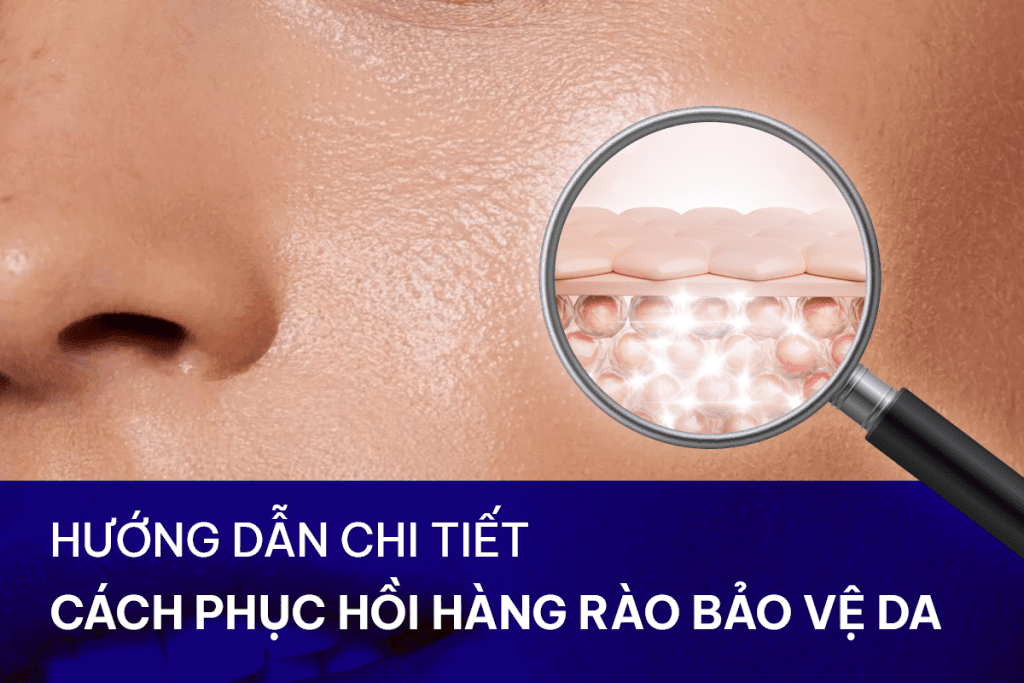 Cách phục hồi hàng rào bảo vệ da