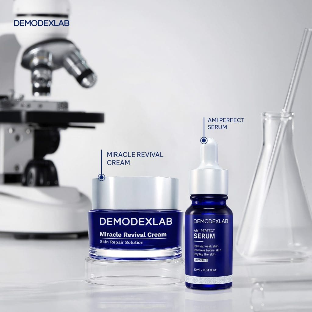 Combo phục hồi da Demodexlab