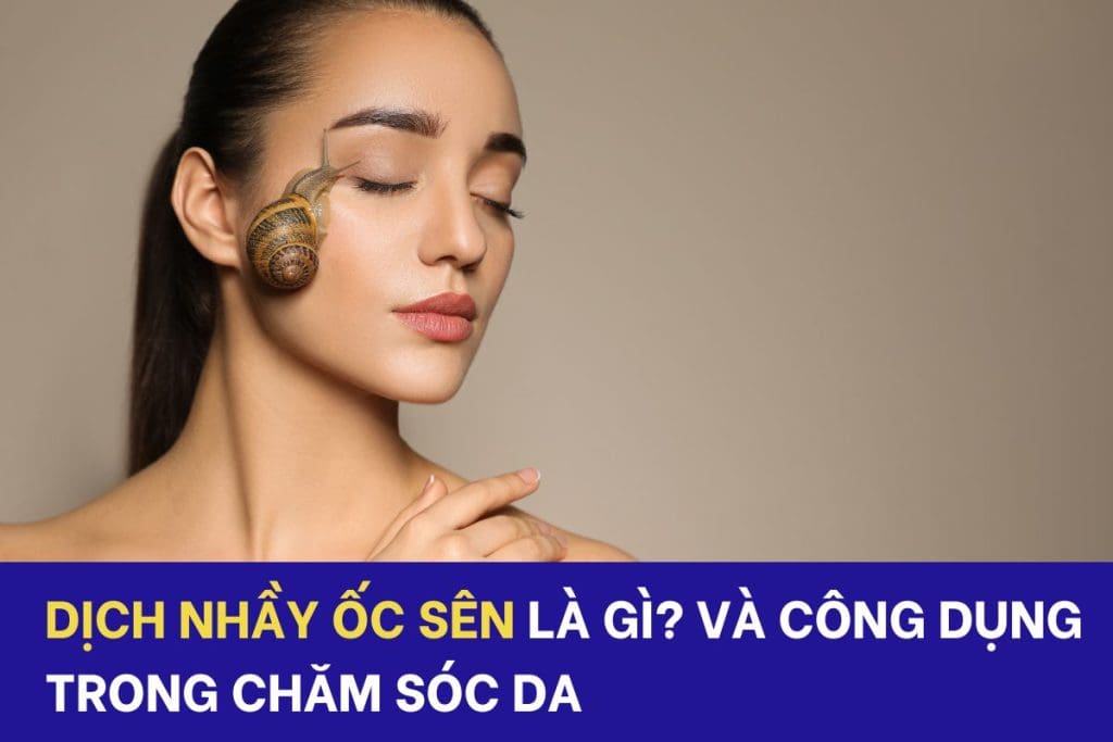 Dịch nhầy ốc sên có công dụng gì trong chăm sóc da