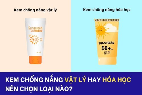 Nên chọn kem chống nắng vật lý hay hóa học